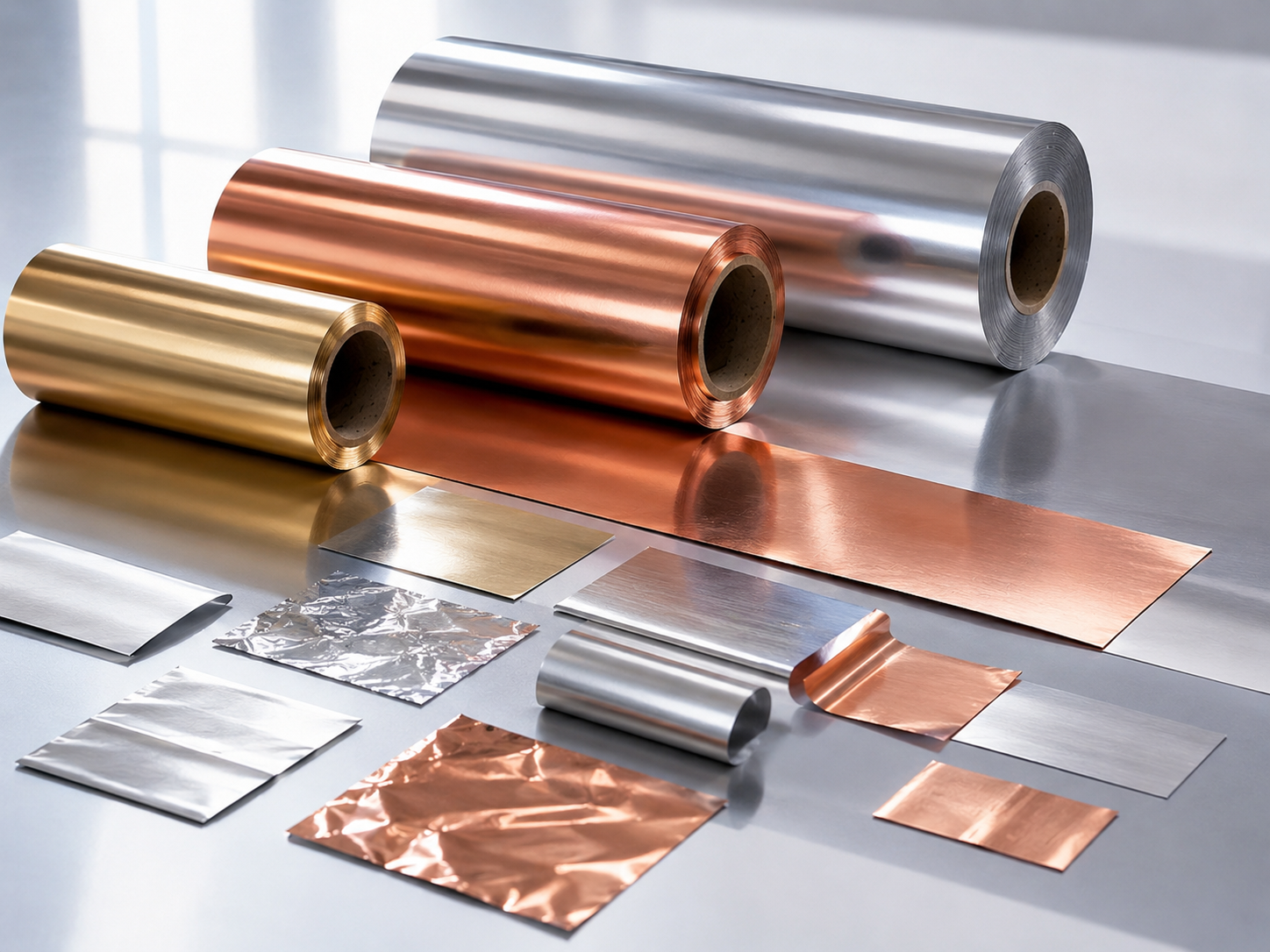 Steel foil vs aluminum foil service check