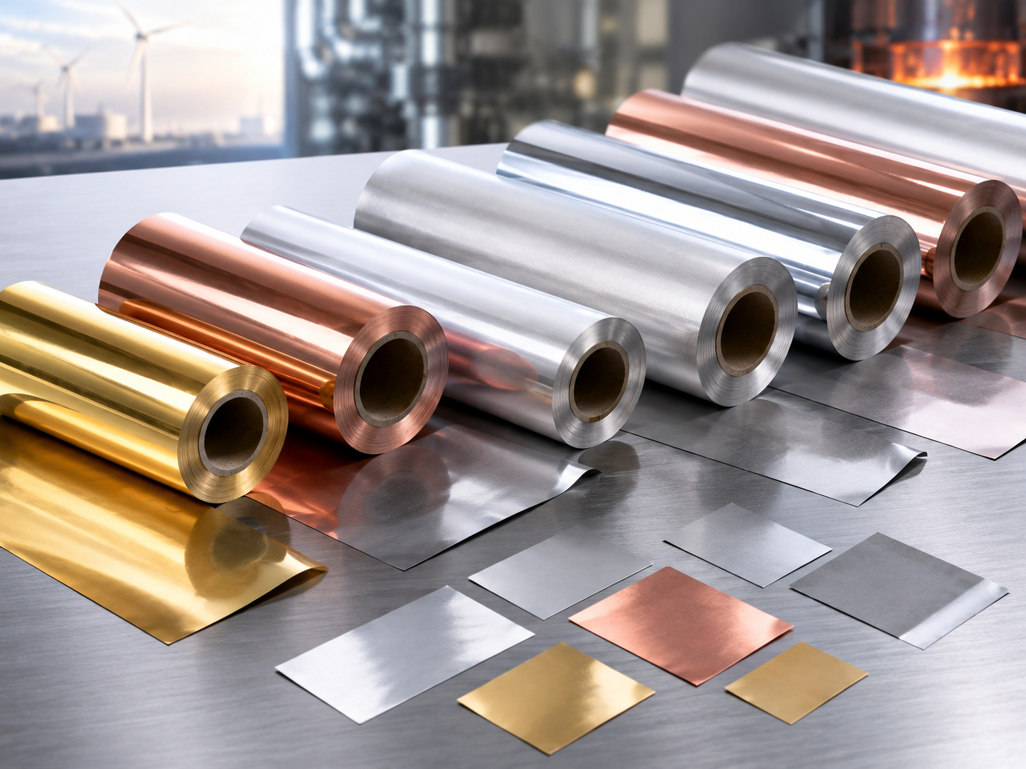 Foil or slit strip selection