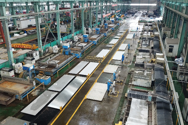 Stainless Steel Plate Export Packaging Setup