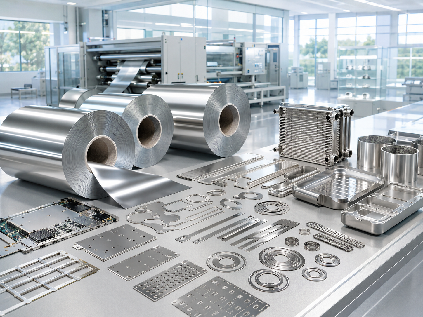 Stainless Steel Foil Application Routing Matrix