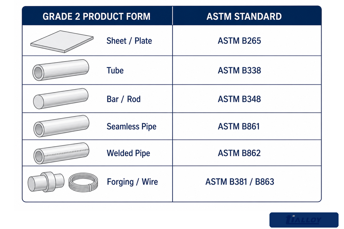 Available Forms: Sheet, Plate, Tube, and Pipe — TiAlloy