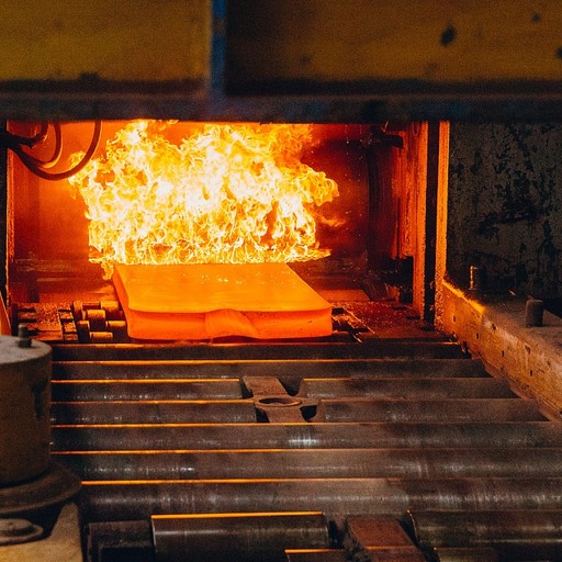 Hot worked forged and rolled nickel alloy production