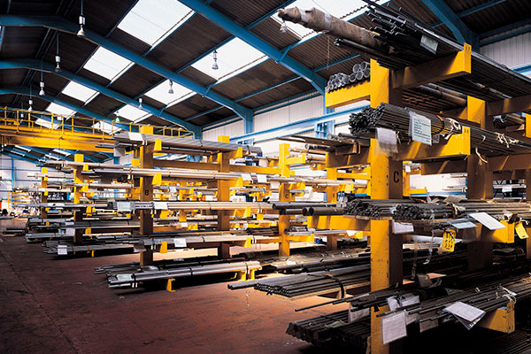 Metal products prepared for dimensional supply and cut-to-size processing