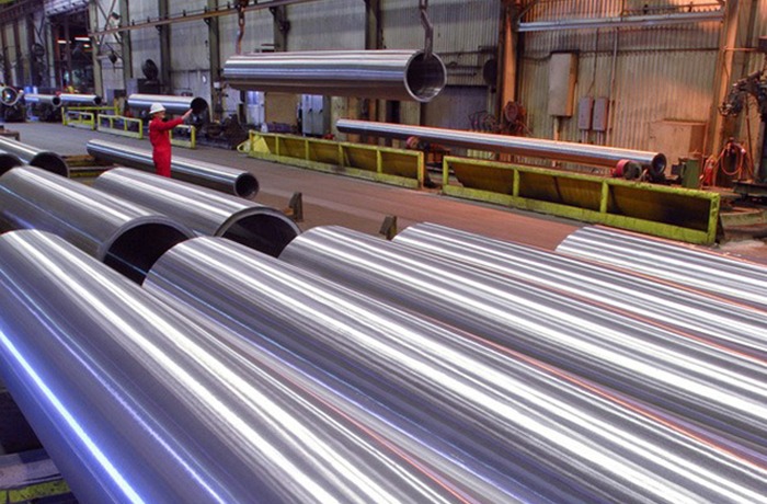 316L stainless steel pipe for chloride and acid service