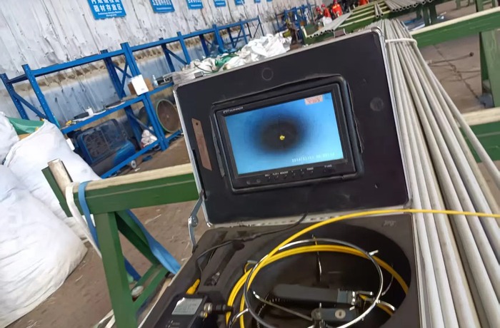 Super duplex 2507 stainless steel tube inspection for severe chloride service