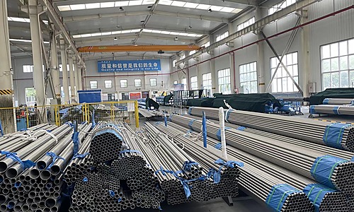 Titanium tube bundles prepared for ASME compliance documentation