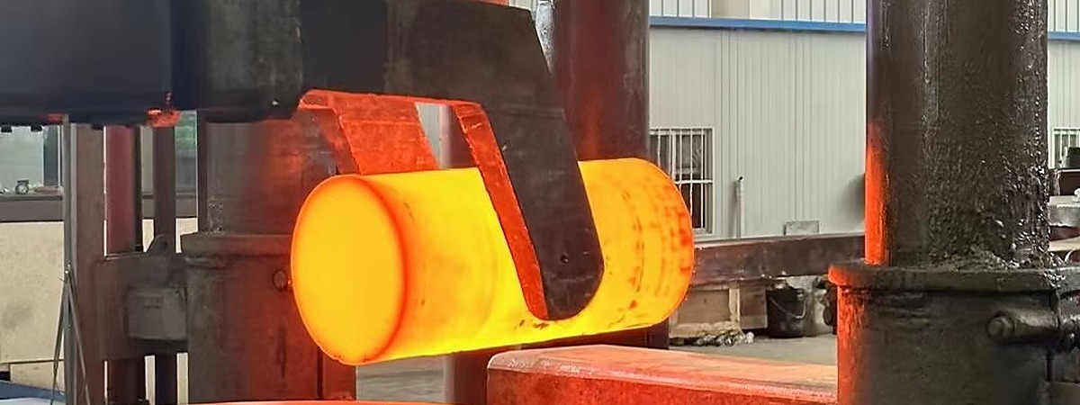 Titanium industrial forging facility and process chain