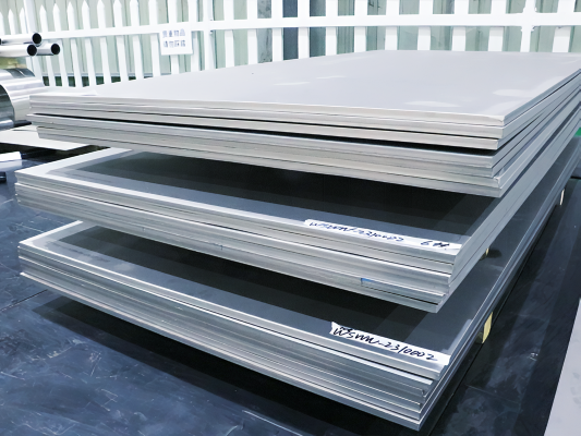 Nickel alloy plate and sheet products including Inconel and Hastelloy alloys