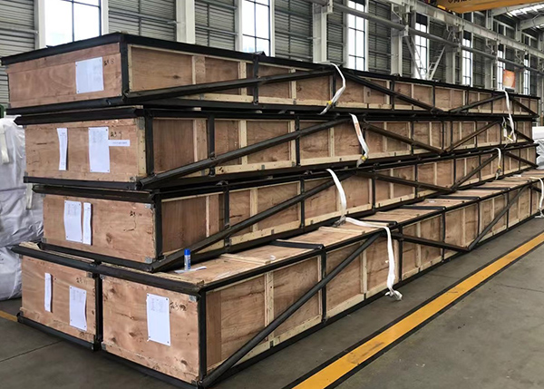 Inconel 600 nickel alloy wooden case pallet and international export shipment packing