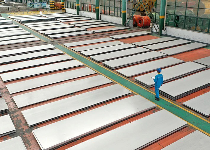 Stainless steel sheet surface and flat product supply