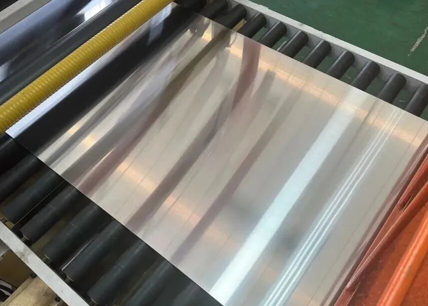 Stainless steel sheet and plate surface finishes