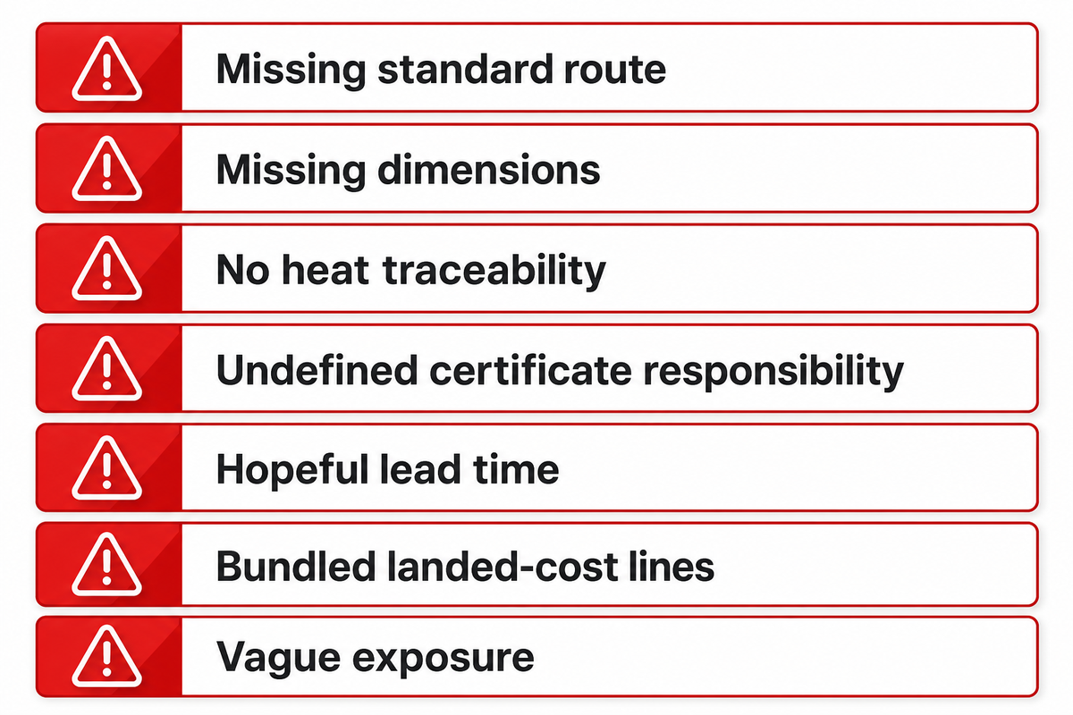 Red Flags That Make Stainless Quotes Non-Comparable — tialloy