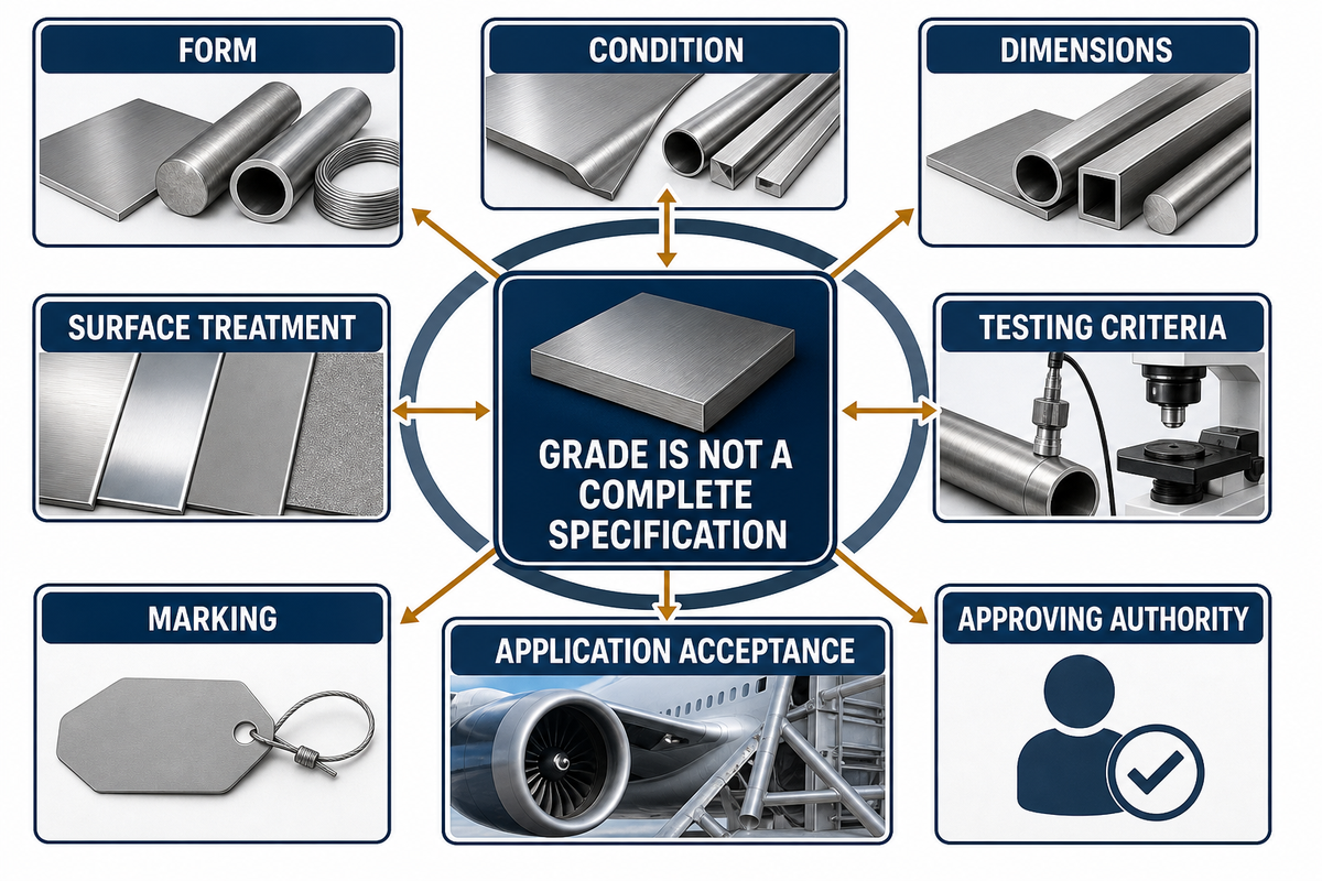 Why a Grade Name Is Not a Complete Product Specification — TiAlloy