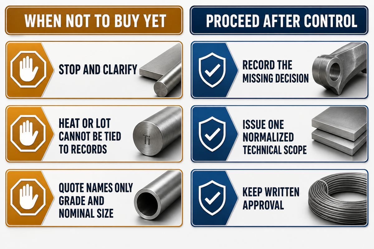 When Not to Buy Yet — TiAlloy