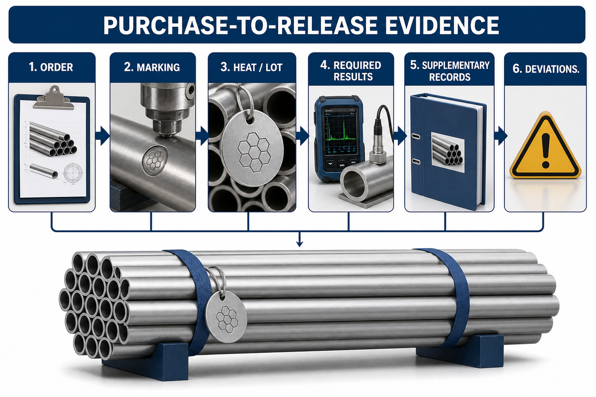7. Reconcile Heat Identity, Tests, and Release Documents — TiAlloy