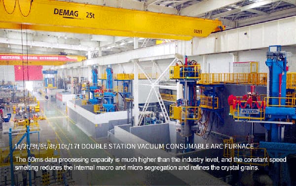 Double station VAR furnace line