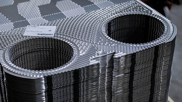 Grade 2 titanium plate heat exchanger plate