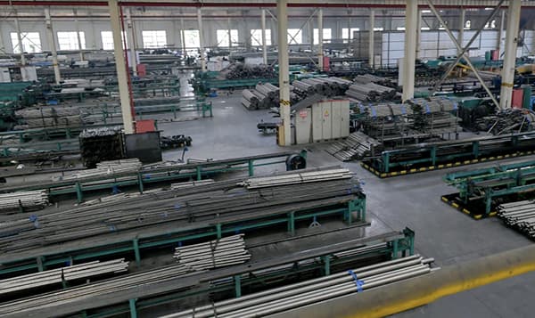 Titanium tube cold working sizing or finishing process