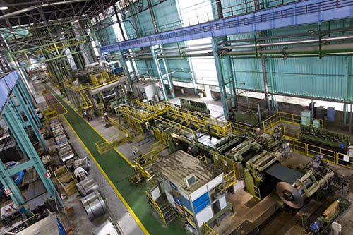 Continuous annealing equipment for precision stainless steel strip and foil