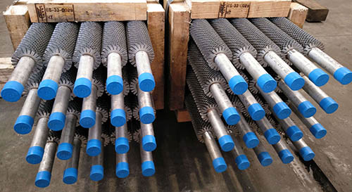 Finned tubes for heat exchangers coolers and thermal equipment