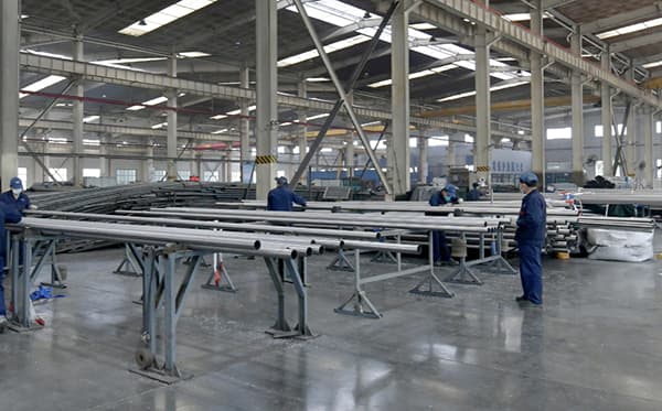 TiAlloy titanium tube surface grinding and finishing