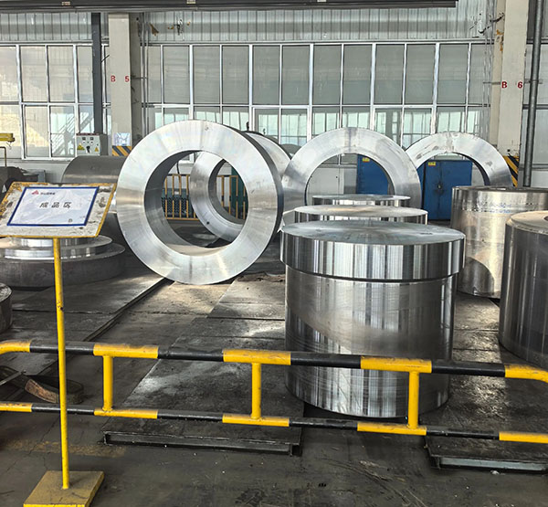 TiAlloy titanium forged ring disc and drawing based forging blank