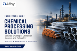 Chemical processing solutions start with service data before alloy or equipment selection (TiAlloy)