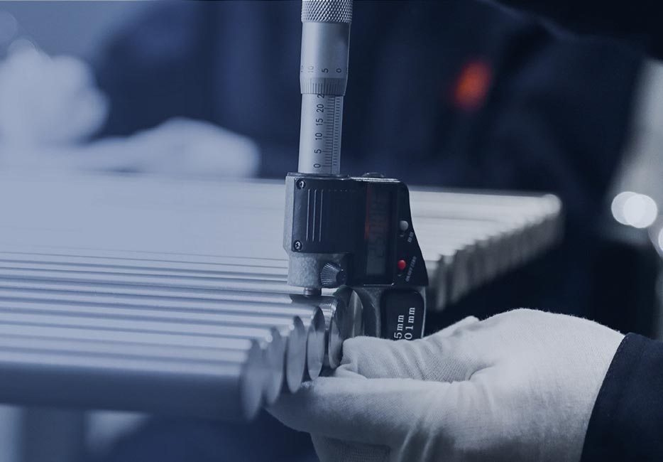 Dimensional inspection of Grade 2 titanium product