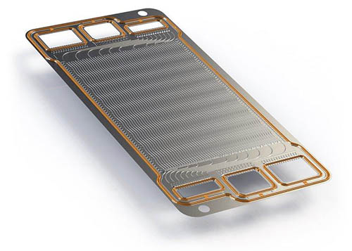 Stainless steel heat shield and honeycomb structure