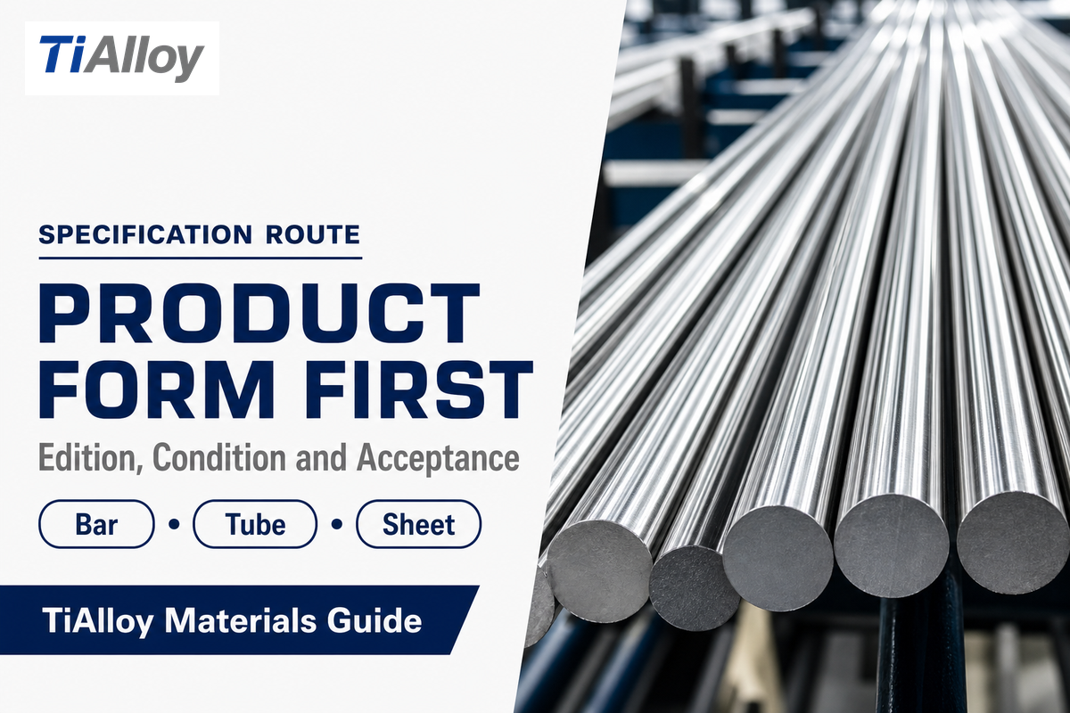 Standards: Match the Alloy to the Product Form — TiAlloy