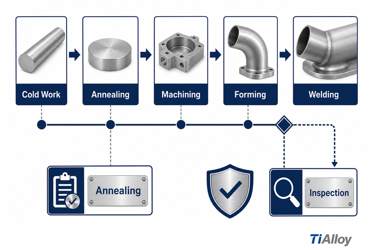 Heat Treatment, Machining, Forming, and Welding — TiAlloy