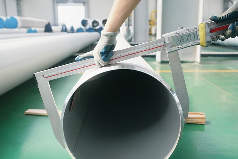 Stainless steel pipe and tube bundles in multiple diameters