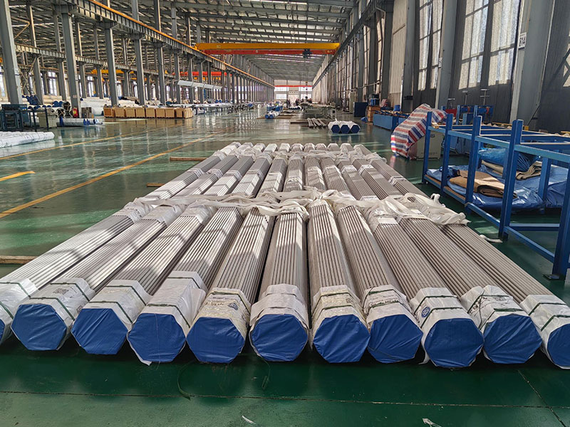 Long length heat exchanger and condenser tubes prepared to controlled dimensions