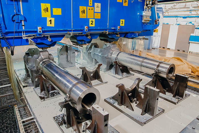 Real TiAlloy titanium CNC rough machining and drawing based processing