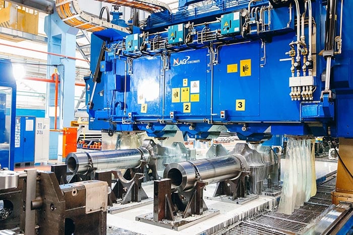 Titanium bar finishing grinding cutting or machining process
