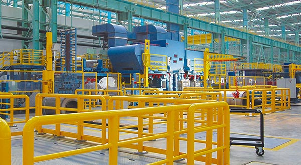 20-high cold rolling mill for titanium sheet production