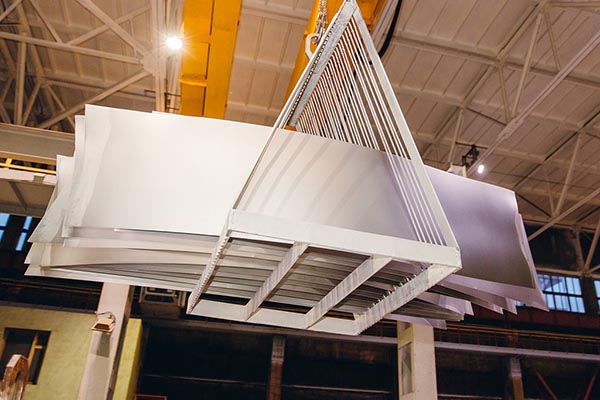 Titanium sheet during cold rolling production