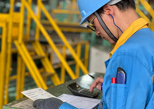 Stainless steel technical inspection and material reference