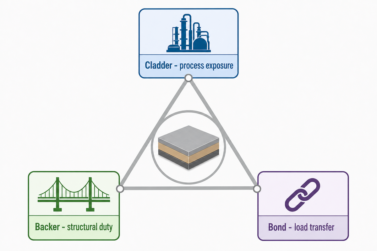 The 3-Layer Duty Triangle: Cladder, Backer, and Bond — TiAlloy