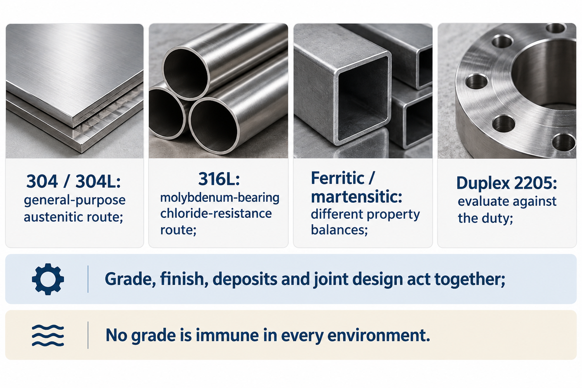 Does 304 or 316 stainless steel resist rust better? — TiAlloy