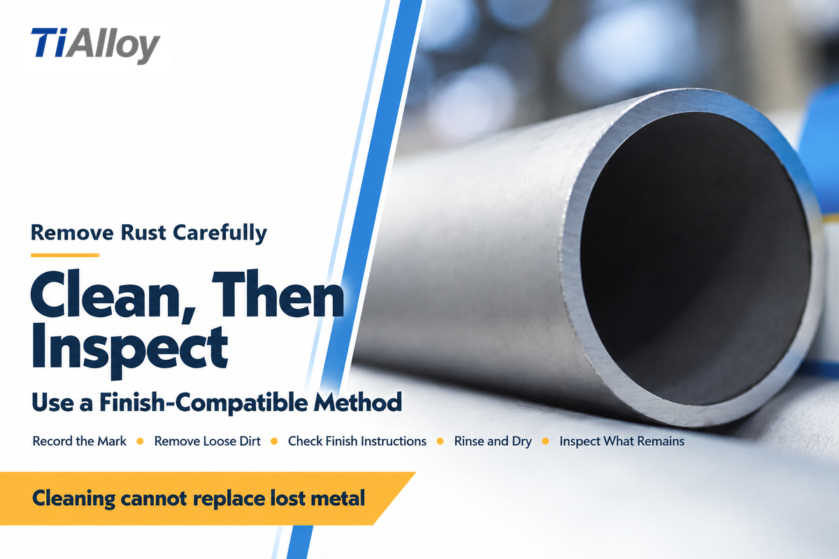 How to remove rust without making the problem worse — TiAlloy