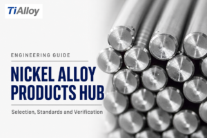 Nickel-alloy selection guide linking service fit, form and condition, and acceptance evidence — TiAlloy