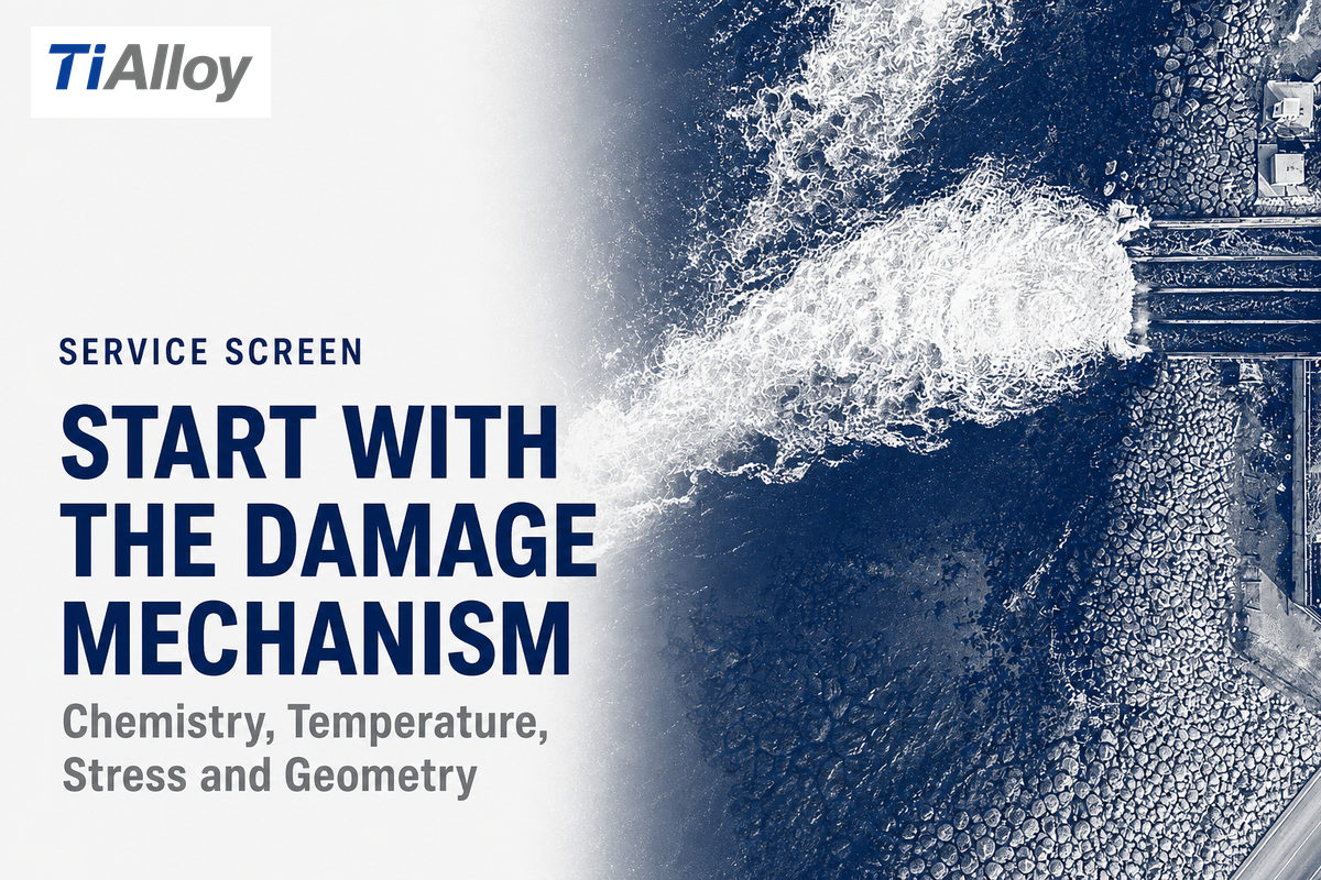 Nickel-alloy screening starts with damage mechanism and a defined service envelope (AMPP)