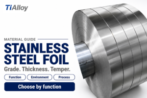 Stainless Steel Foil: Uses and Working Behavior