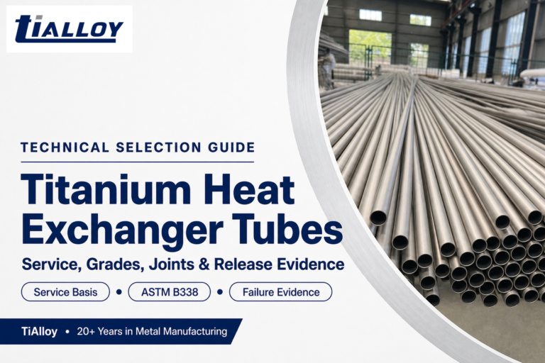 Titanium Heat Exchanger Tubes: 10 Selection Decisions